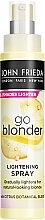 Lightening Hair Spray - John Frieda Sheer Blonde Go Blonder Controlled Lightening Spray  — photo N1