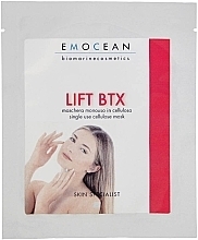 Fragrances, Perfumes, Cosmetics Lift BTX Cellulose Mask - Emocean Skin Specialist Lift BTX Mask