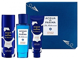 Fragrances, Perfumes, Cosmetics Acqua di Parma Blu Mediterraneo Arancia di Capri - Set