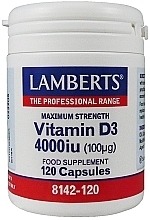 Fragrances, Perfumes, Cosmetics Vitamin D3 Dietary Supplement, 100mg - Lamberts Vitamin D3 4000 IU