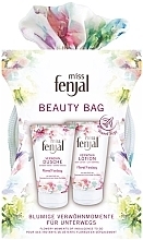 Fragrances, Perfumes, Cosmetics Set - Fenjal Floral Fantasy Set (sh/cr/75ml + b/lot/75ml + bag/1pcs)