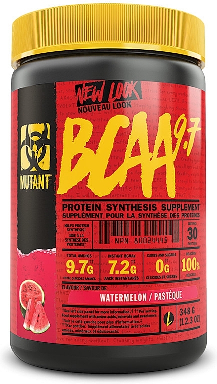 Watermelon BCAA Complex - Mutant BCAA 9.7 Watermelon — photo N1