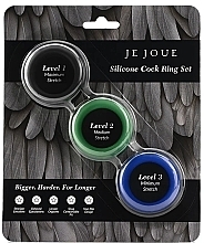 Fragrances, Perfumes, Cosmetics Erection Ring, 3 pcs. - Je Joue Silicone Cock Ring Set