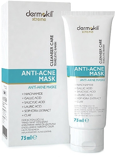 Anti-Acne Mask - Dermokil Xtreme Anti-Acne Mask — photo N2
