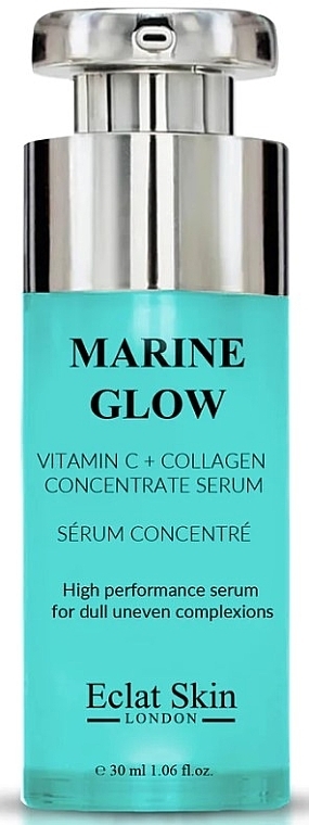 Concentrated Serum with Vitamin C & Collagen - Eclat Skin London Marine Glow Vitamin C + Collagen Concentrate Serum — photo N1