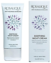 セージング ナイト フェイスクリーム - Rosalique Soothing Night Cream — photo N1