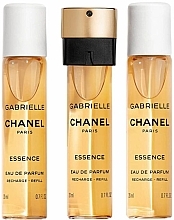 Fragrances, Perfumes, Cosmetics Chanel Gabrielle Essence - Set (edp/refill/3x20ml)