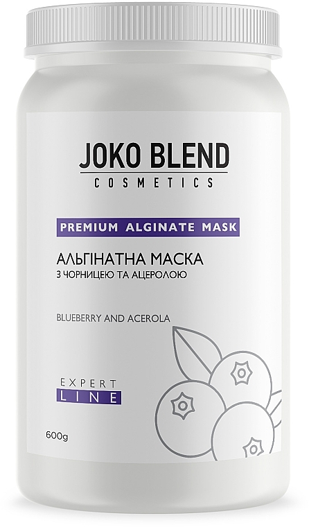 Blueberry & Acerola Alginate Mask - Joko Blend Premium Alginate Mask — photo N10