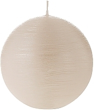 Fragrances, Perfumes, Cosmetics Ball Candle, diameter 8 cm - Bougies La Francaise Ball Candle Blanc