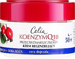 Fragrances, Perfumes, Cosmetics Night Cream for Deep Wrinkle - Celia Coenzyme Q10 Wild Rose 50+