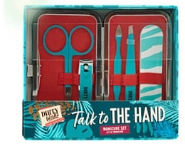 Fragrances, Perfumes, Cosmetics Manicure Set - Dirty Works Talk To The Hand Manicure Set