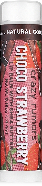 Lip Balm - Crazy Rumors Chocolate Strawberry Lip Balm — photo N1