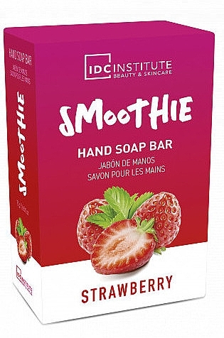Strawberry Hand Soap - IDC Institute Smoothie Hand Soap Bar Strawberry — photo N11