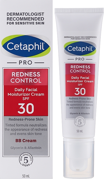 Day Moisturizing Face Cream SPF30 - Cetaphil Pro Redness Control Daily Facial Moisturizer Cream — photo N2