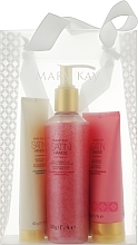 Fragrances, Perfumes, Cosmetics Juicy Pomegranate Set - Mary Kay Satin Hands (exfolant/60g + h/scr/220g + h/cr/85g)