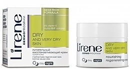 Fragrances, Perfumes, Cosmetics Rich Repairing Cream - Lirene Dry and Very Dry Skin Nourishing and Regenerating Cream