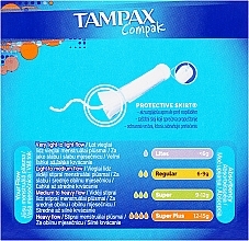 Tampons with Applicator, 16 pcs - Tampax Compak Super Plus — photo N3