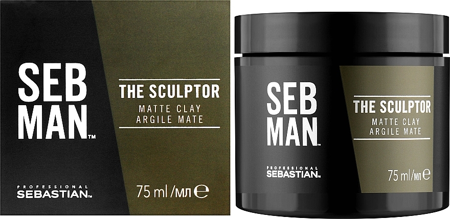 Matte Hair Clay - Sebastian Professional SEB MAN The Sculptor Matte Finish — photo N8