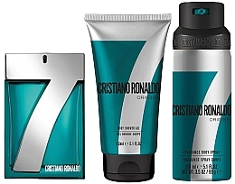 Cristiano Ronaldo CR7 Origins - Set (edt/100ml + sh/gel/150ml + b/spray/150ml) — photo N2