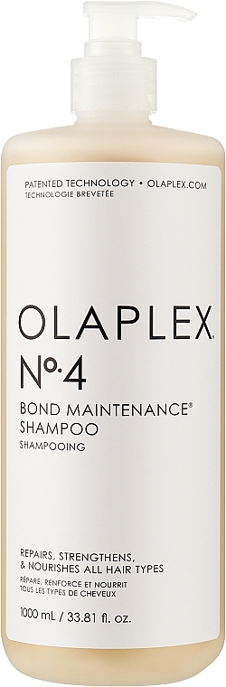 Repair Shampoo for All Hair Types - Olaplex Professional Bond Maintenance Shampoo №4 — photo N1