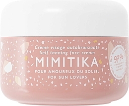 Fragrances, Perfumes, Cosmetics Self-Tanning Face Cream - Mimitika Self Tanning Face Cream 