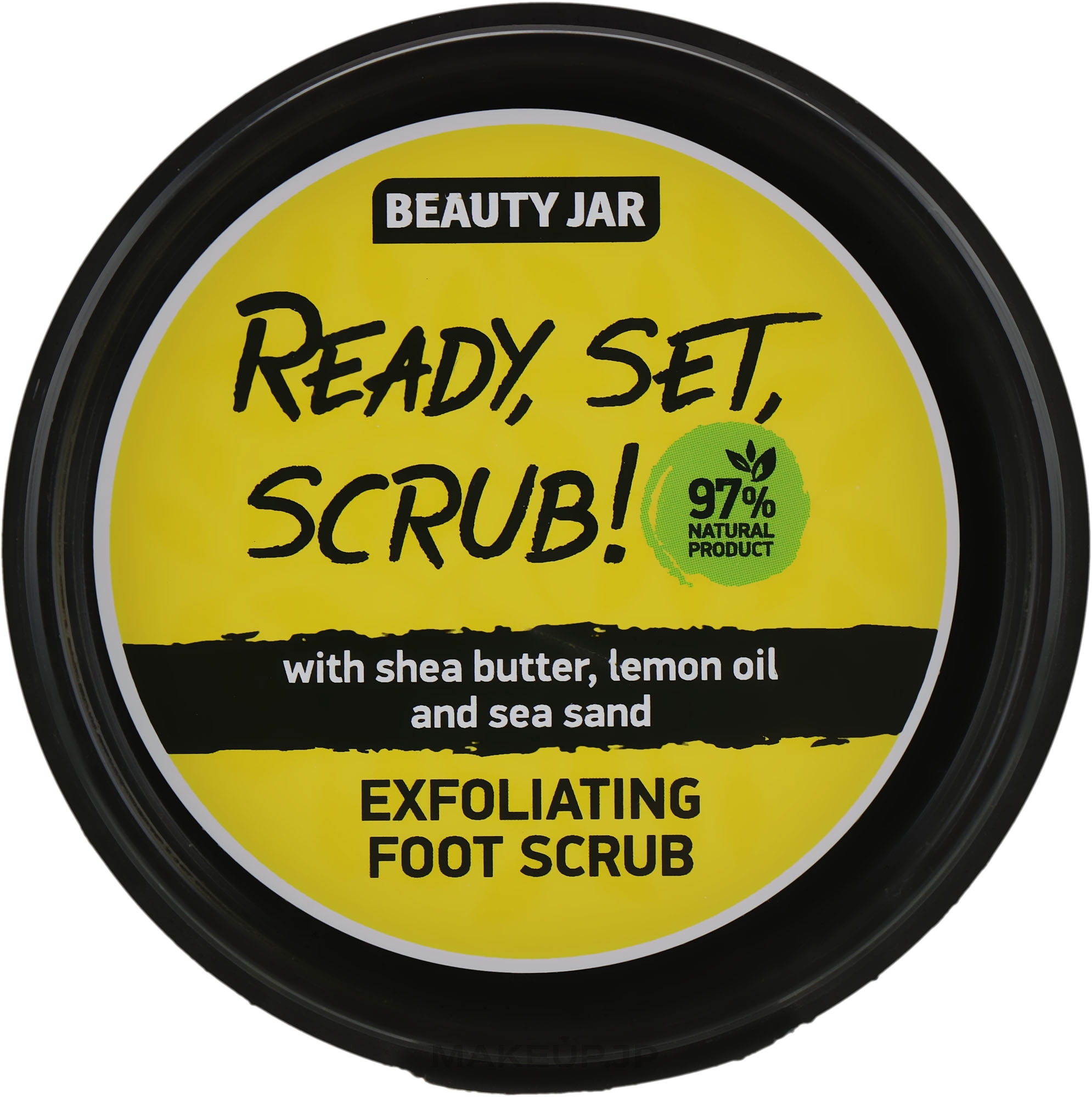 Foot Scrub - Beauty Jar Ready, Set, Scrub! Exfoliating Foot Scrub — photo 135 g