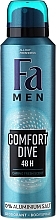 Fragrances, Perfumes, Cosmetics Deodorant Spray - Fa Men Comfort Dive Deodorant