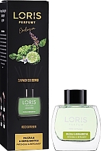 Fragrances, Perfumes, Cosmetics Patchouli & Bergamot Reed Diffuser - Loris Parfum Patchouli & Bergamot Reed Diffuser