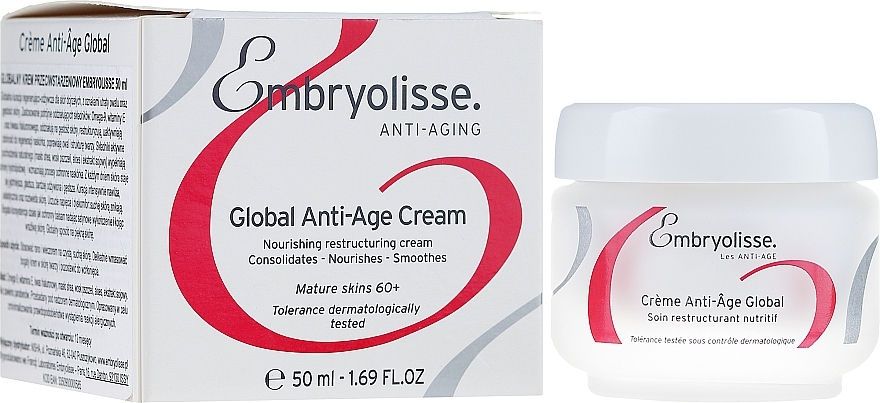 Anti-Aging Face Cream - Embryolisse Anti-Age Global Cream — photo N1