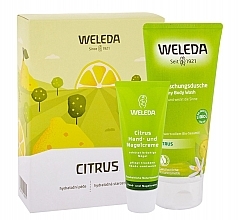 Fragrances, Perfumes, Cosmetics Set - Weleda Citrus Moisturizing Care Gift Set (sh/gel/200ml + h/cr/50ml)