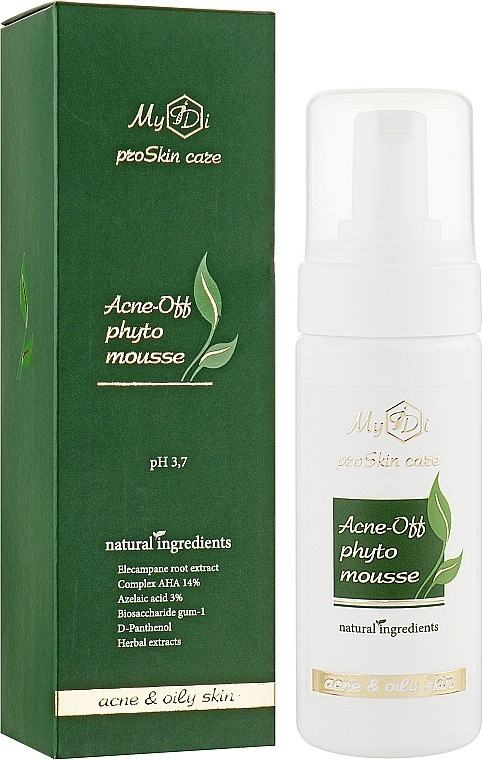 Cleansing Mousse for Problem Skin - MyIDi Acne-Off Phyto Mousse — photo N6