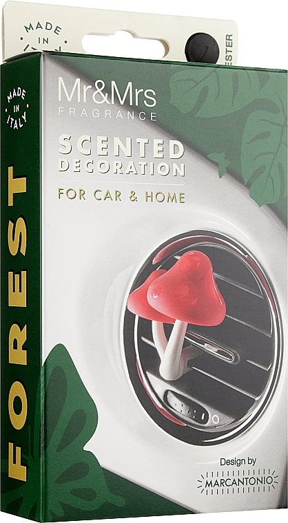 Car Perfume with Sandalwood Scent "Red Mushroom" - Mr&Mrs Forest Mushroom Sandal — photo N1