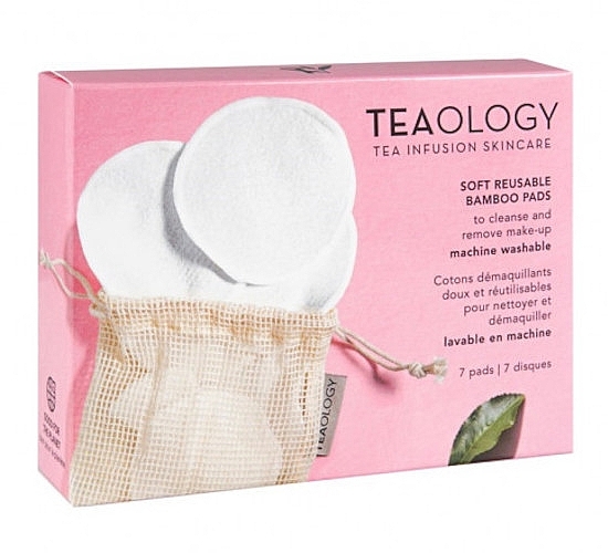 Reusable Bamboo Pads - Teaology Soft Reusable Bamboo Pads — photo N1