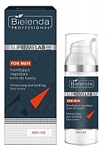 Fragrances, Perfumes, Cosmetics Moisturizing & Soothing Face Cream - Bielenda Professional SupremeLab For Men