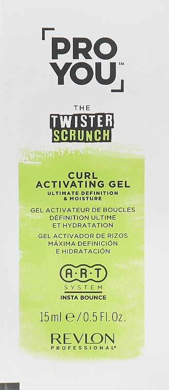 Curl Activator - Revlon Professional Pro You The Twister Scrunch Curl Activator Gel (sample) — photo N1