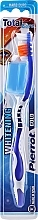 Fragrances, Perfumes, Cosmetics Gold Toothbrush, hard, grey-blue - Pierrot