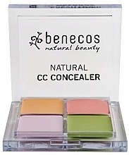 Fragrances, Perfumes, Cosmetics Facial Concealer Palette - Benecos Natural CC Concealer