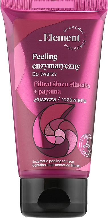 Enzyme Face Peeling with Snail Mucin and Papayin - _Element Snail Slime Filtrate — photo N1