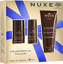 Bundle - Nuxe Men Exclusively Him (sh/gel/200ml + f/gel/50ml + deo/50ml) — photo N1