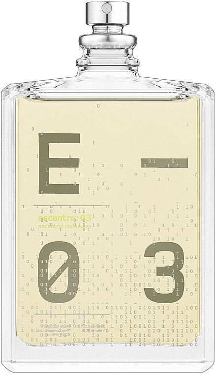 Escentric Molecules Escentric 03 - Eau de Toilette — photo N1