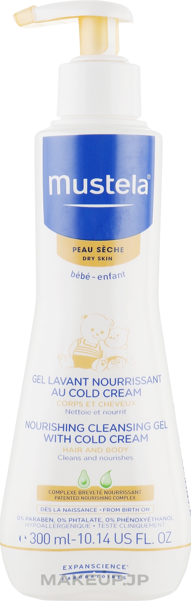 Cleansing Gel Cream - Mustela Nourishing Cleansing Gel With Cold Cream — photo 300 ml