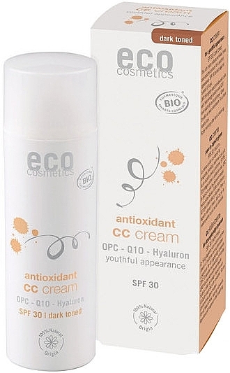 Facial CC Cream - Eco Cosmetics Tinted CC Cream SPF30 — photo N12