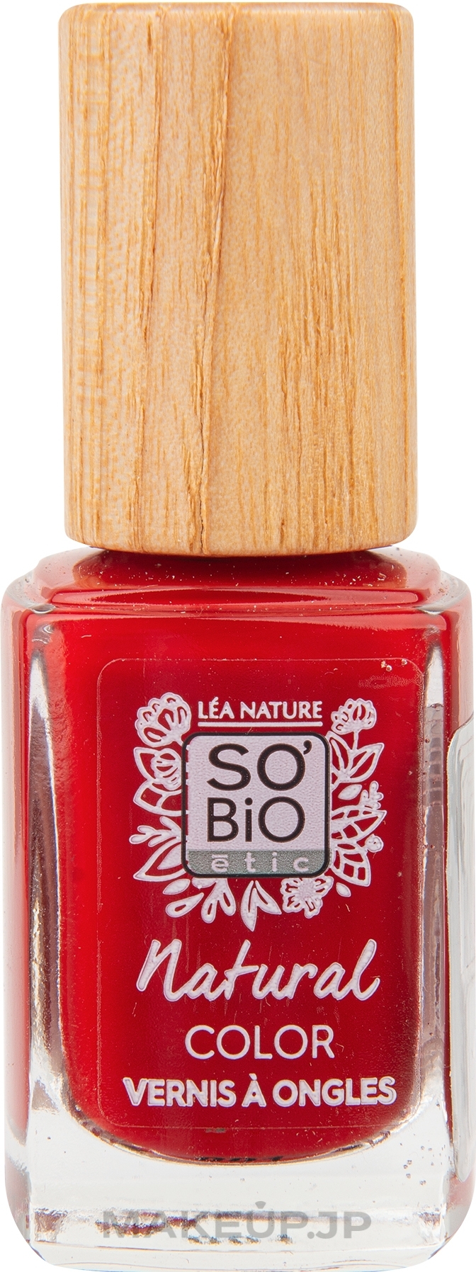 Nail Polish - SO’BiO Etic Natural Color Vernis A Ongles — photo 20 - Rouge Essentiel