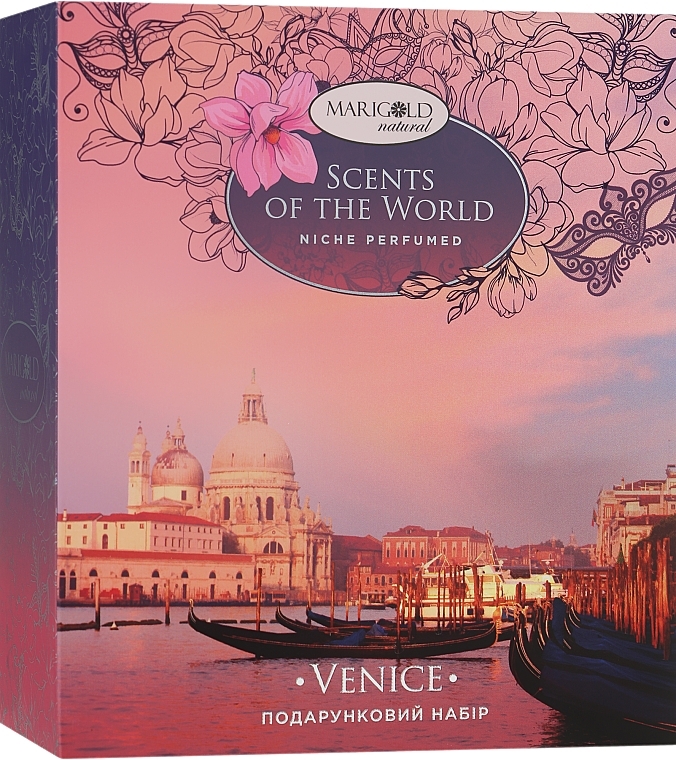 Set "Venice" - Marigold Natural Venice (sh/gel/250ml + b/lot/250ml) — photo N1