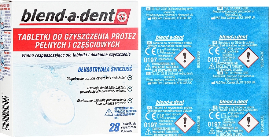 Denture Cleaning Tablets - Blend-A-Dent — photo N1