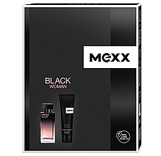 Fragrances, Perfumes, Cosmetics Mexx Black Woman - Set (edt/30ml + sh/gel/50ml)