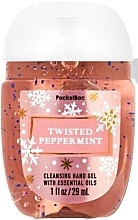 Fragrances, Perfumes, Cosmetics Antibacterial Hand Gel - Bath and Body Works Twisted Peppermint Cleansing Hand Gel