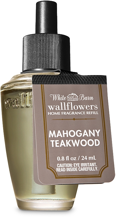 Bath And Body Works White Barn Mahogany Teakwood Wallflowers Fragrance - Aroma Diffuser (refill) — photo N1