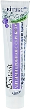 Fragrances, Perfumes, Cosmetics Fluoride Toothpaste 'Antimicrobial with Silver' - Vitex Dentavit