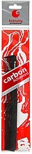 Fragrances, Perfumes, Cosmetics Carbon Comb, 180 mm - Hairway Carbon Advanced